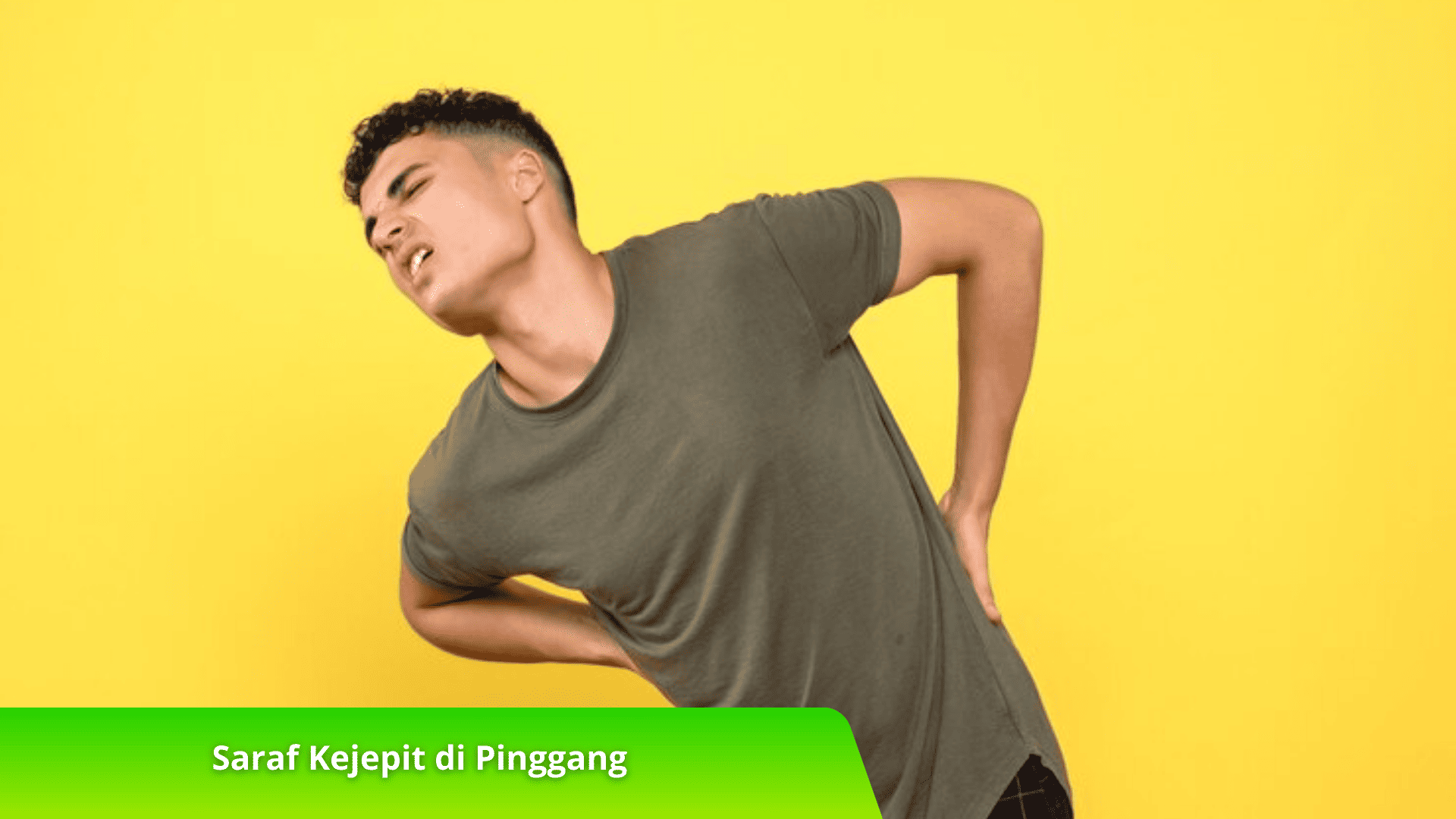 Cara Mengatasi Saraf Kejepit di Pinggang Tanpa Operasi